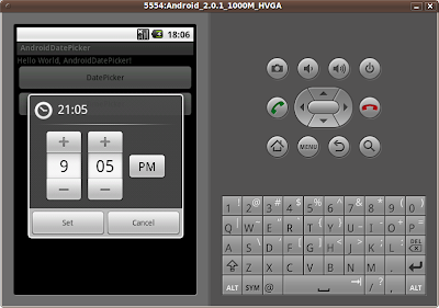 TimePicker TimePicker