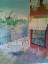 MY KITCHEN MURAL : CAFE BY ITALIAN LAKE