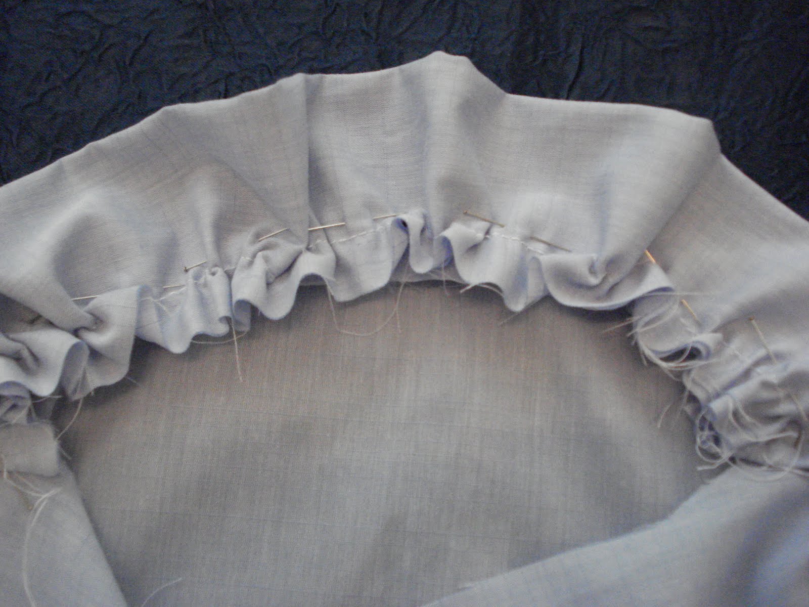 Little Treasures Ruffled collar tutorial