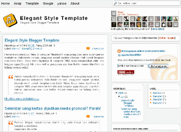 Download Template SEO Friendly Blogger