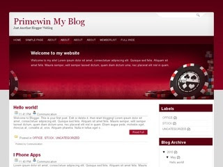 Primewin Download Best Template Premium Blogger
