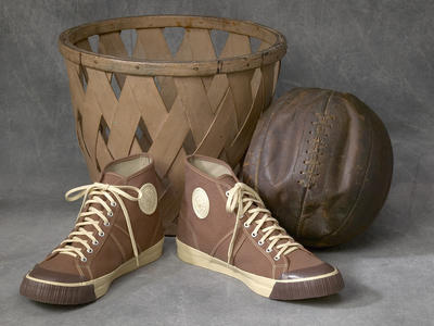 first basketball sneakers