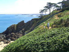 Molly and Sam at St. Lunaire