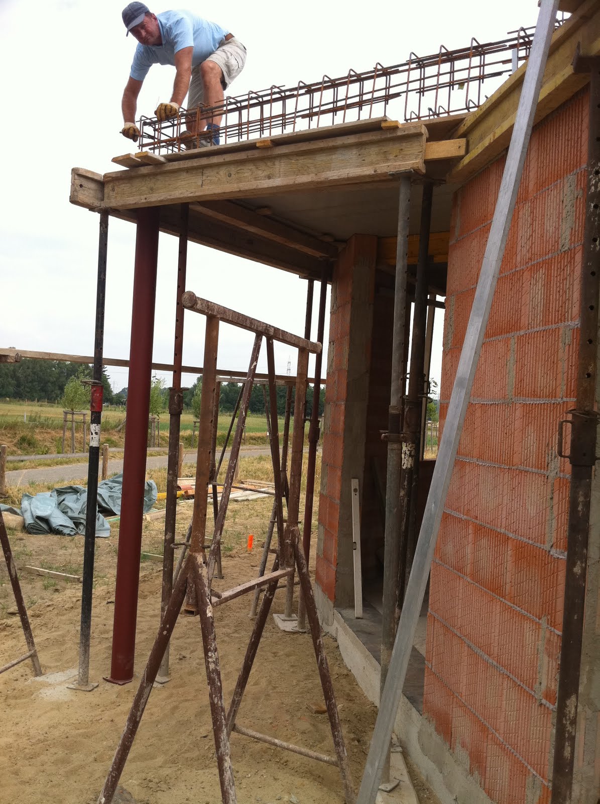 Unser Bauvorhaben: Juli 2010