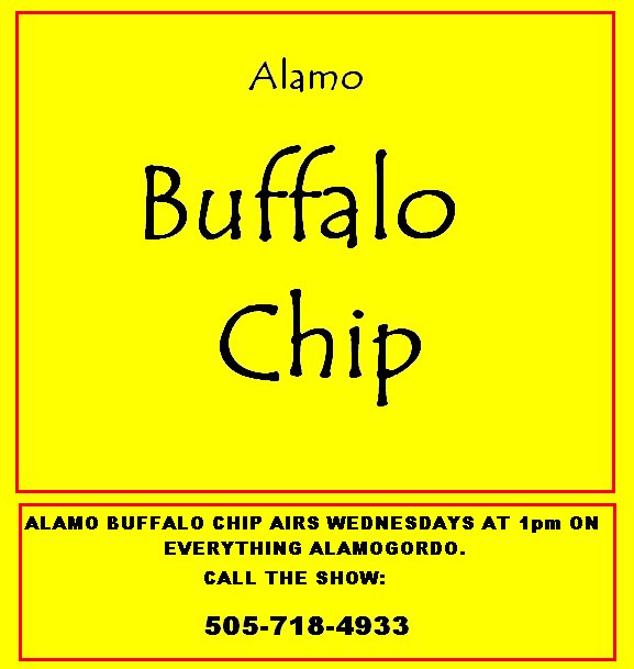 Alamo Buffalo Chip