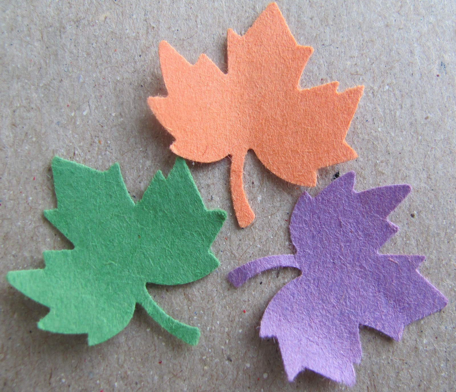 Construction Paper Leaves