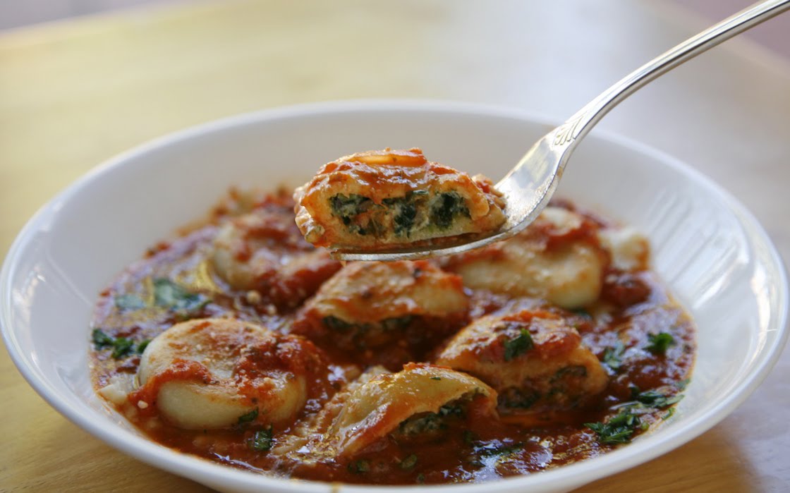 go vegan meow!: Spinach and Mushroom Ravioli
