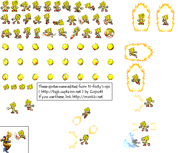 Super Sonic Sprites