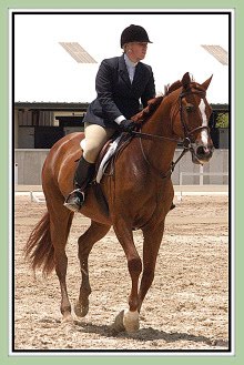 Daughter and her horse, Tango