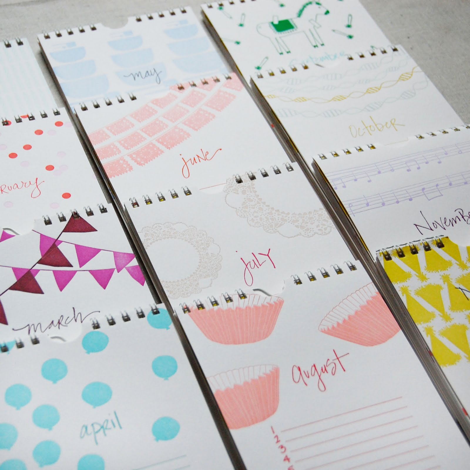 Linda & Harriett Birthday Calendar