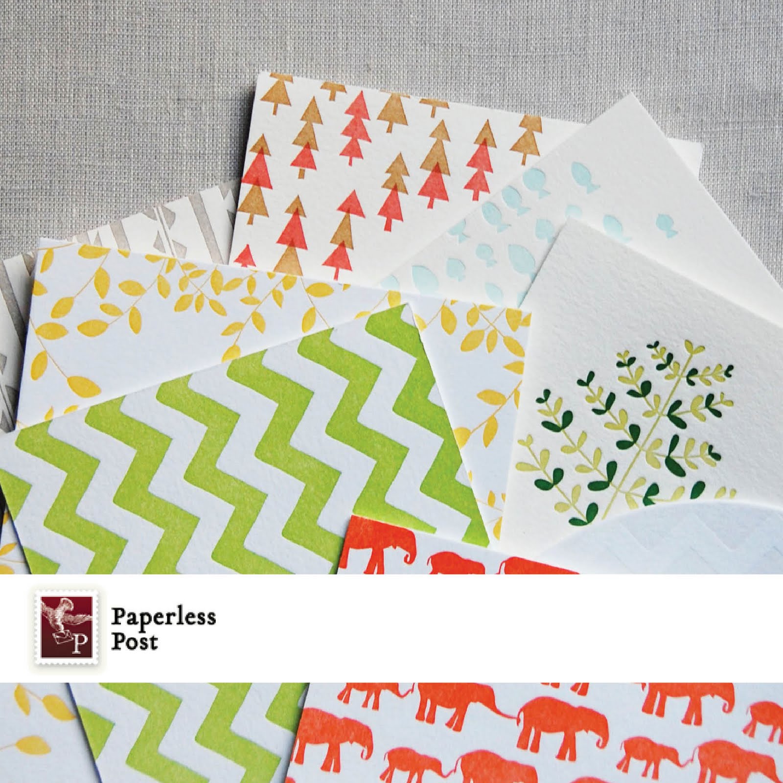 Linda & Harriett Announcing L&H for Paperless Post!