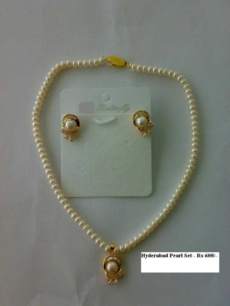 Beviescollections Hyderabad Pearl Sets