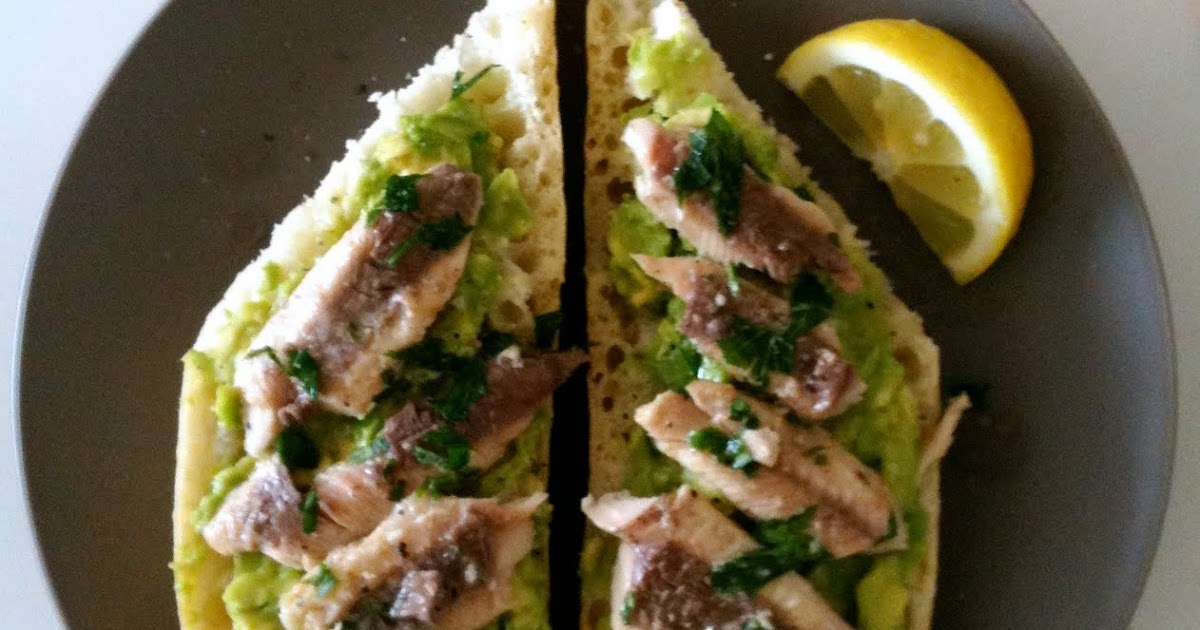 DREAMING OF PALM TREES Recipe Alton Brown's SardineAvocado Sandwich