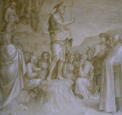 Andrea del Sarto. Predicación de San Juan Bautista (detalle). 1515