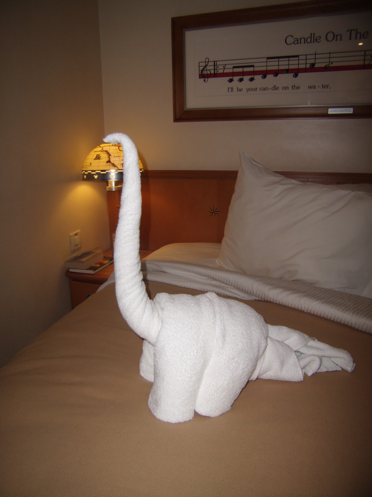 Williams Family Those Magical Towel Animals On Disney Cruise Line