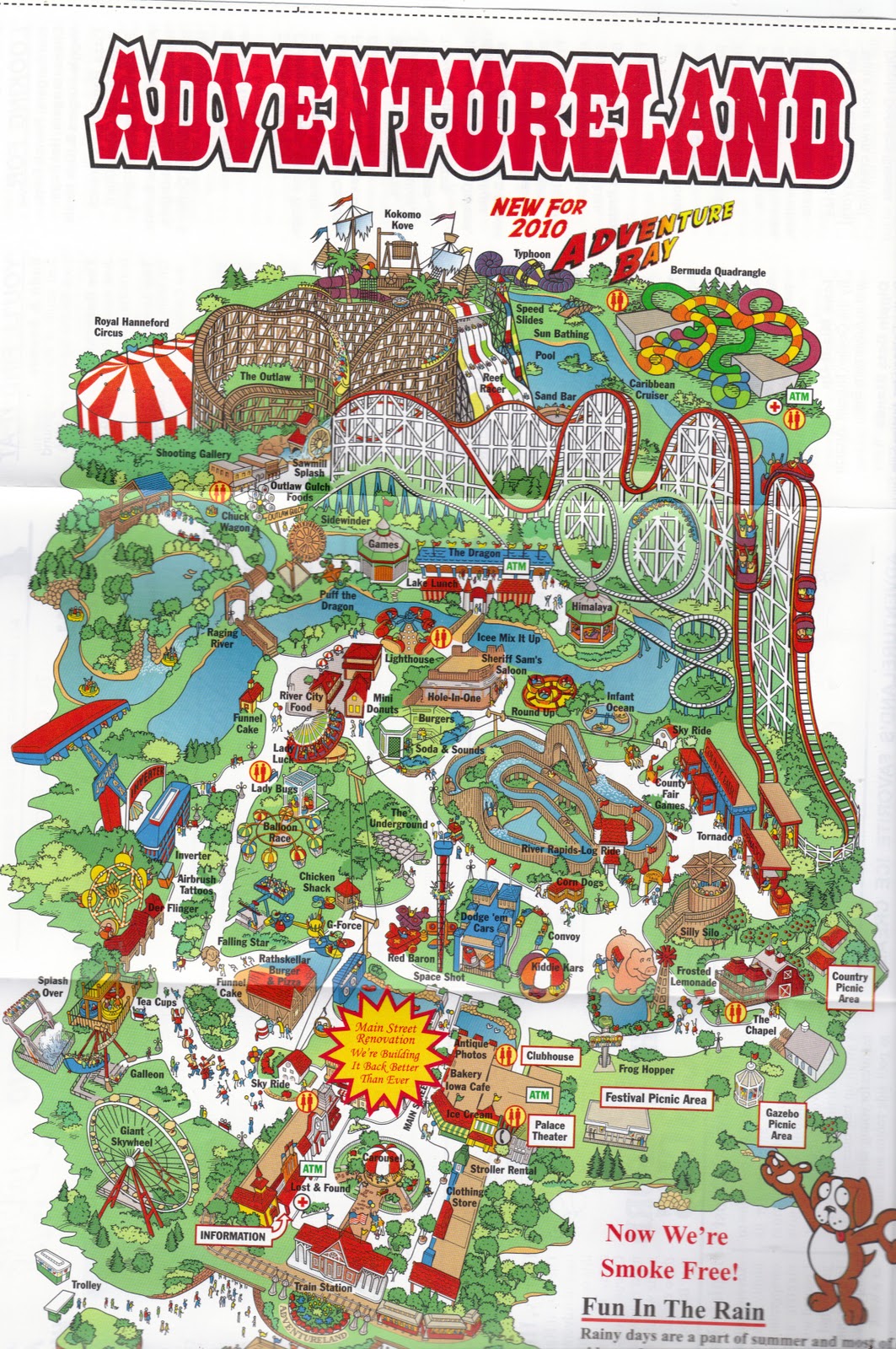 Williams Family Our Day at Adventureland in Des Moines