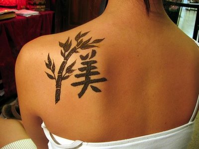 Then it would be good to consider Chinese letter tattoos as they are some 