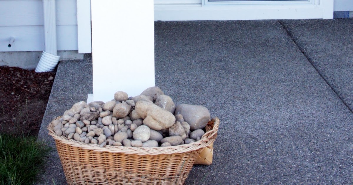 b3 Home Designs Pottery Barn Chalkboard Rock Vase Filler Hack