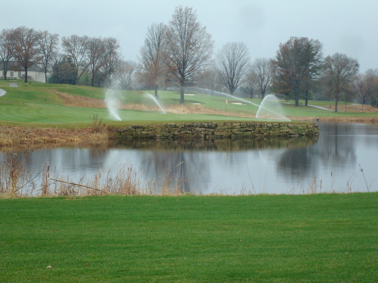 Irrigation System Winterization Naperville Country Club Green Department