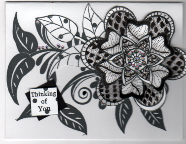 Flower Zentangle