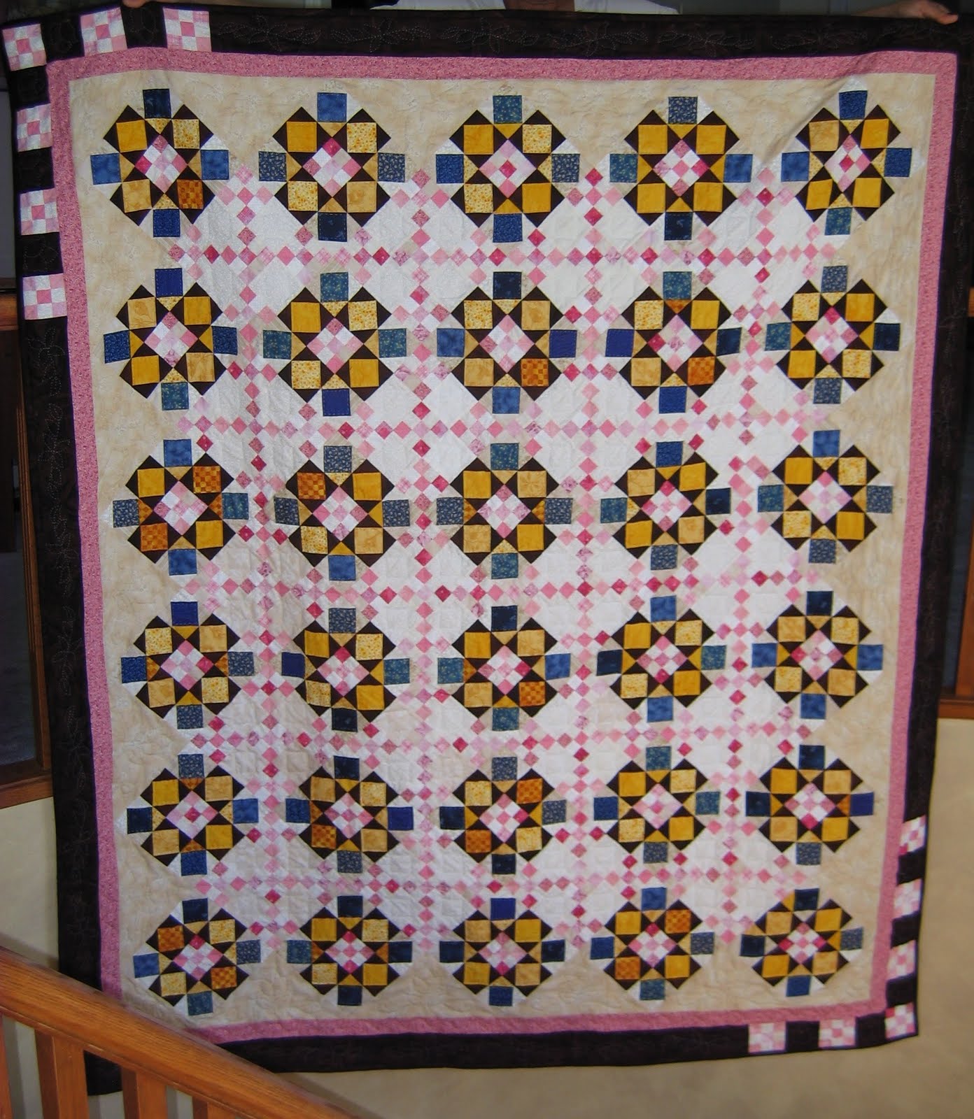 Dayspring Quilt Company Ta da!! Double Delight is done and ready for the quilt show