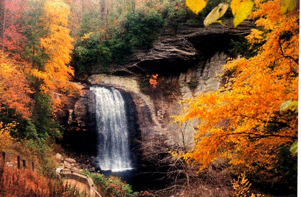 Looking glass falls