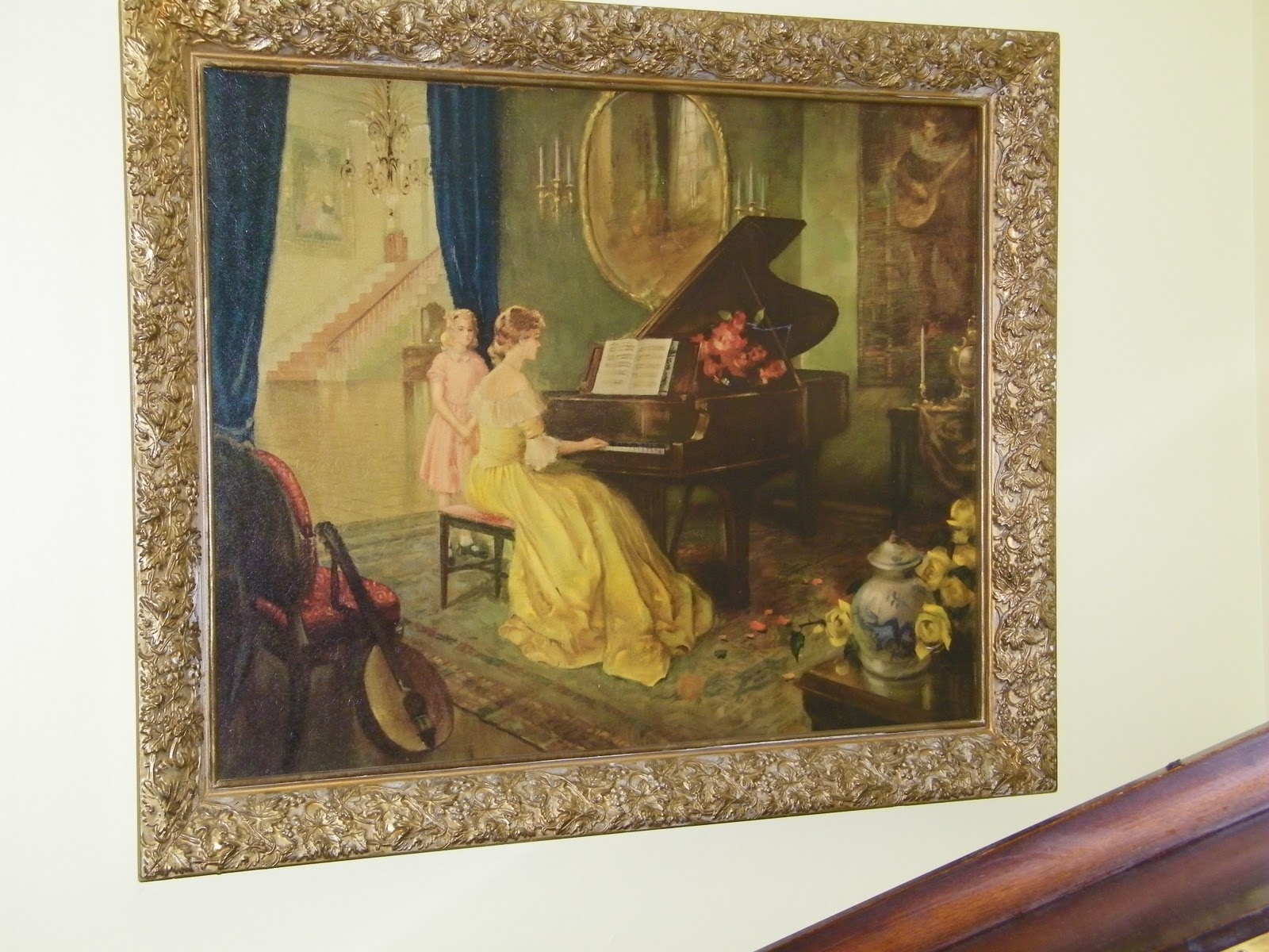 Maison Decor: Our Vintage Baby Grand Piano