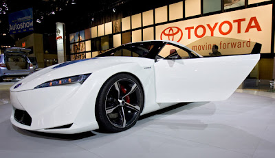 2007 New York International Auto Show Toyota FT-HS concept