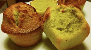 Financiers tout verts au thé Matcha recette financiers verts thé matcha