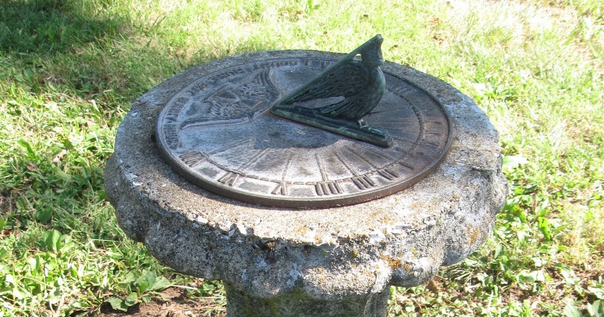 . SUNDIALS, POEMS, AND TIME Sunday Simplicities