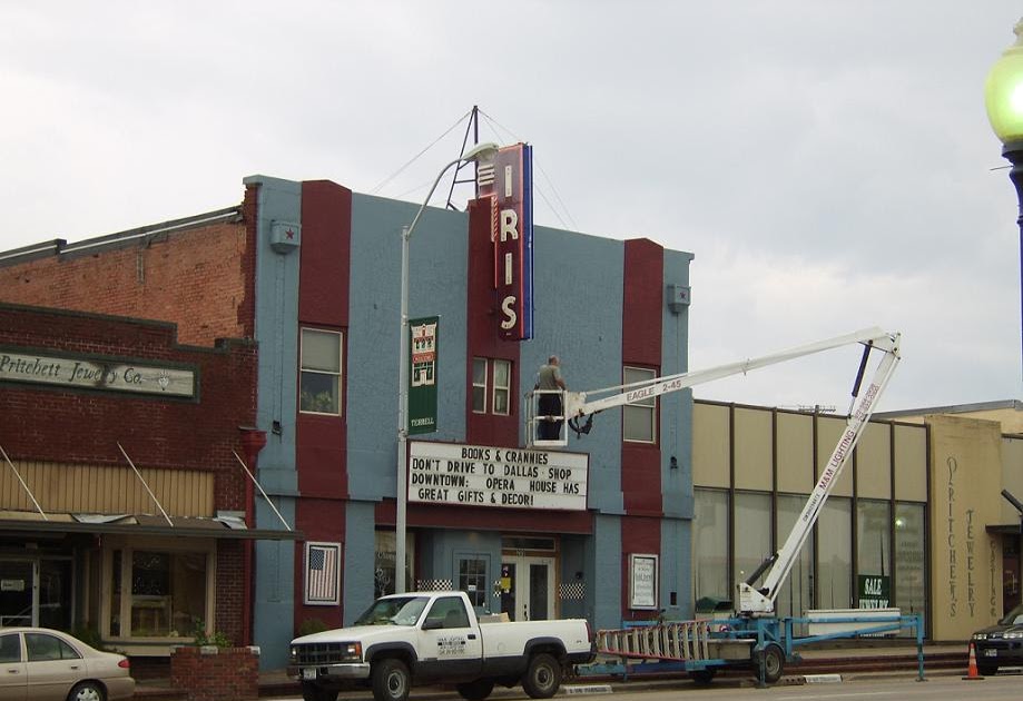 Terrell Daily Photo Iris Theatre, Terrell, Texas