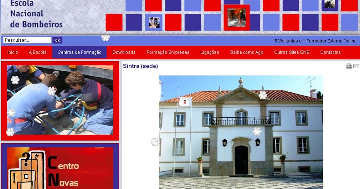 Rio das Maçãs Escola Nacional de Bombeiros em Sintra