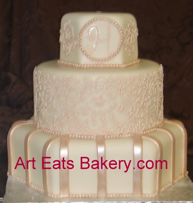 Even if you want a very basic cake with simple trim or dots 
