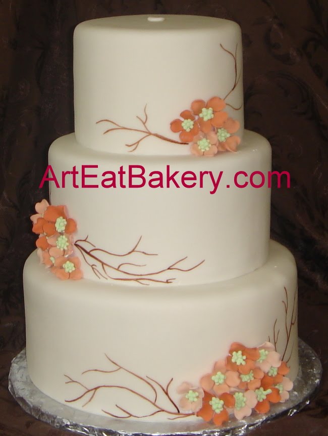 Dogwood+flower+cake