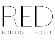 Red Boutique HotelLogo/Website. Posted by C Designz at 6:01 PM (red logo)