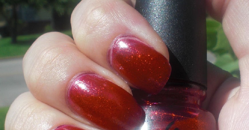8. China Glaze Nail Lacquer in "Ruby Pumps" - wide 1