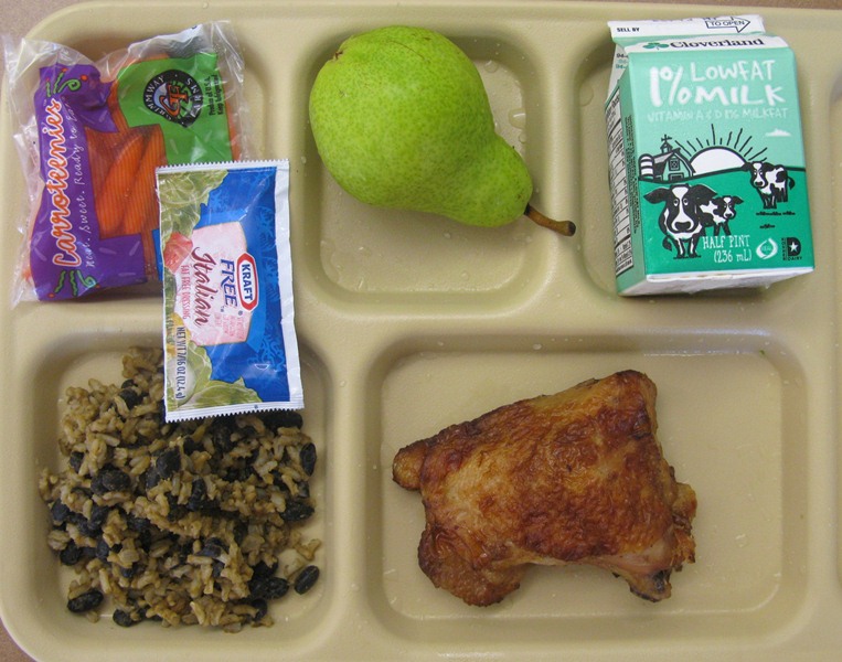 Better D.C. School Food What's for Lunch Cajun Chicken