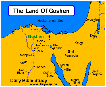 goshen egypt land exodus map bible where old testament ancient times maps kjv jubilee year proverbs psalm literacy