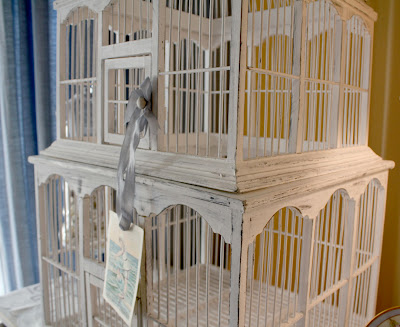 wicker bird cage