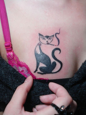 variation for tatto cat