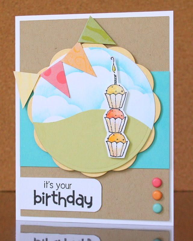 cupcake tower template