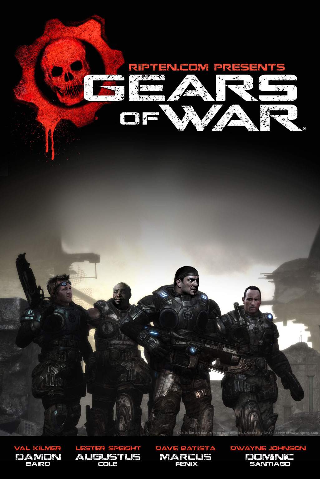 Poster Film Gears of War