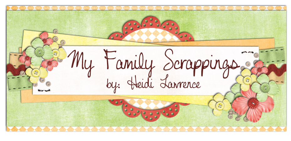 My Family Scrappings