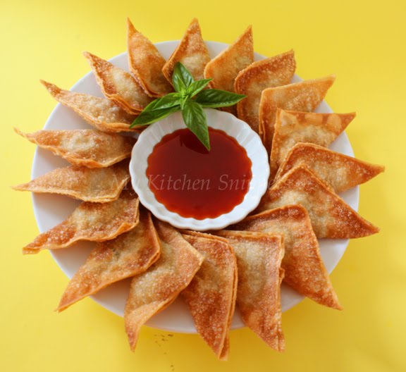 My Kitchen Snippets Fried Wonton