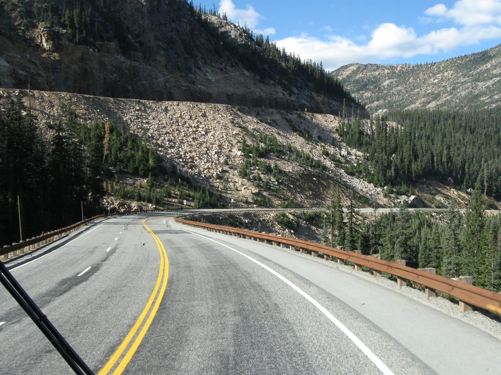 Ardmachree Travels Washington Highway 20 going East.