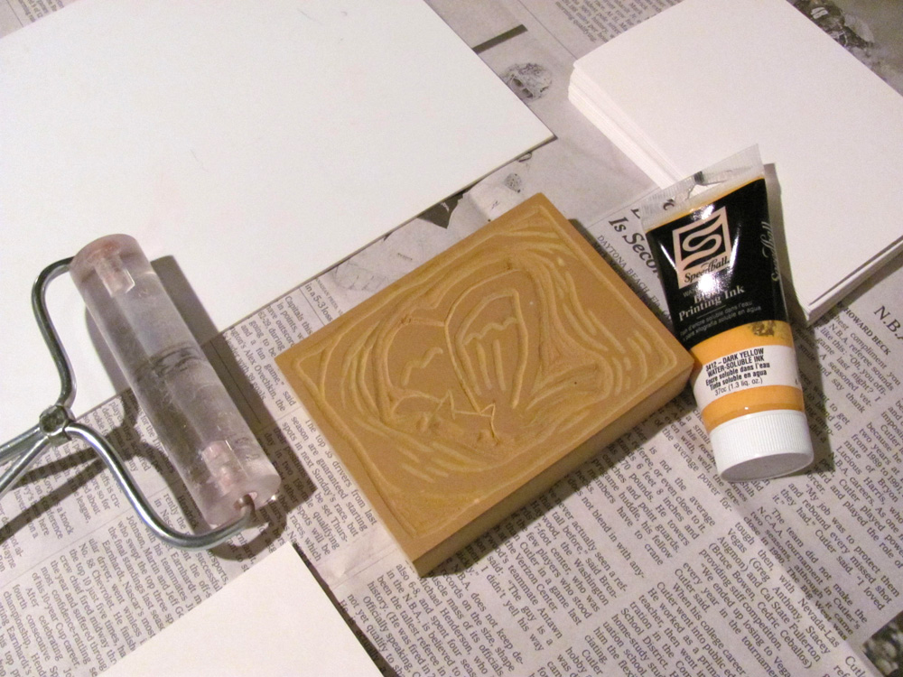 block printing ink