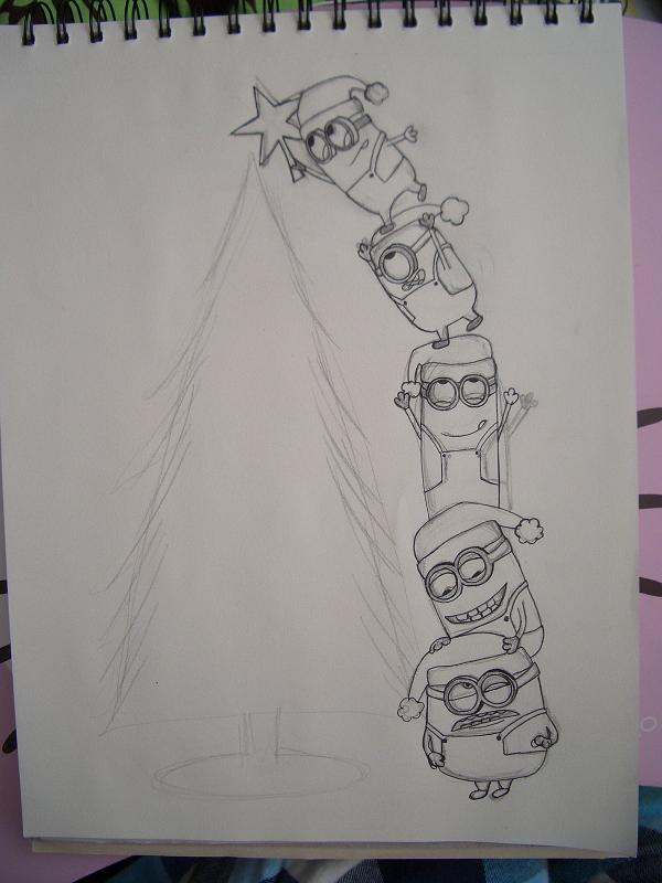 Drawings Of Minions