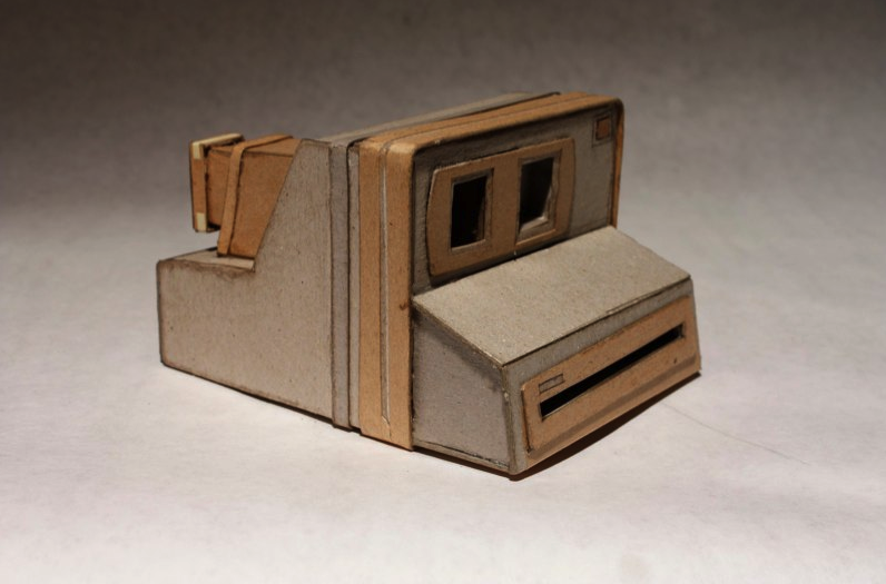 take nothing but polaroids Cardboard Cameras
