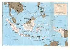 Map of Indonesia