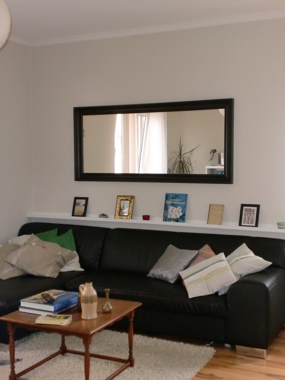 Sala De Estar Com Espelho ~ Casa Suess Mais um pequeno detalhe na sala de estar Sala De Estar Com Espelho ~ Casa Suess Mais um pequeno detalhe na sala de estar